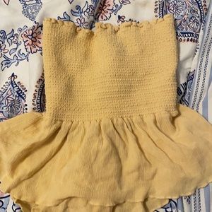 L.A. hearts yellow tube top!